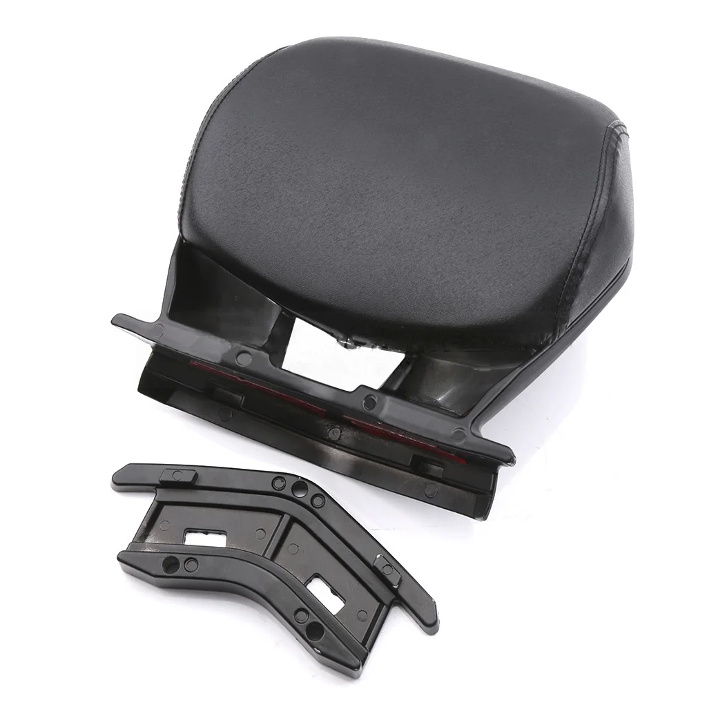 

For Yamaha Nmax155 Nmax 155 2013-2021 PU Leather Rear Backrest Seat Cushion Passenger Bracket Tail Back Rest Scooter Accessories