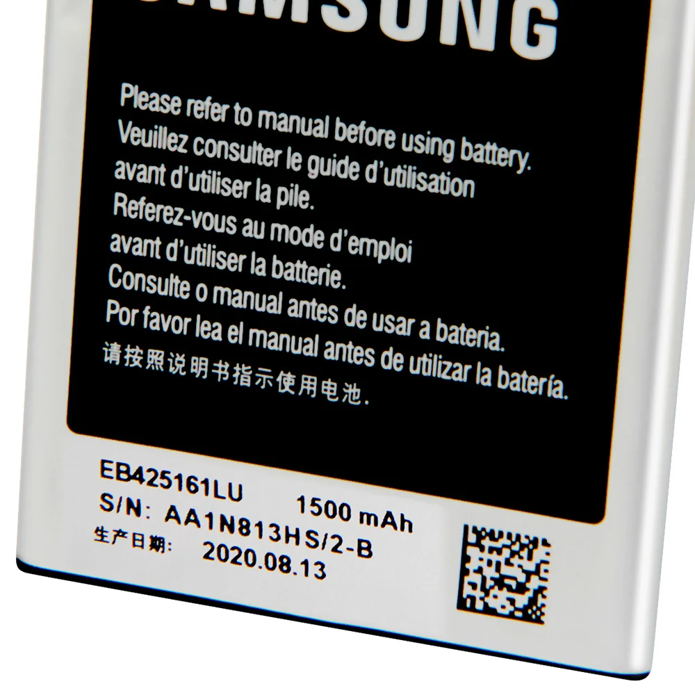 Оригинальный аккумулятор Samsung для J1mini SM J S7562 S7560 S7572 S7580 i8190 S7566 S7568 I739 i759 I669 I8160 S7582