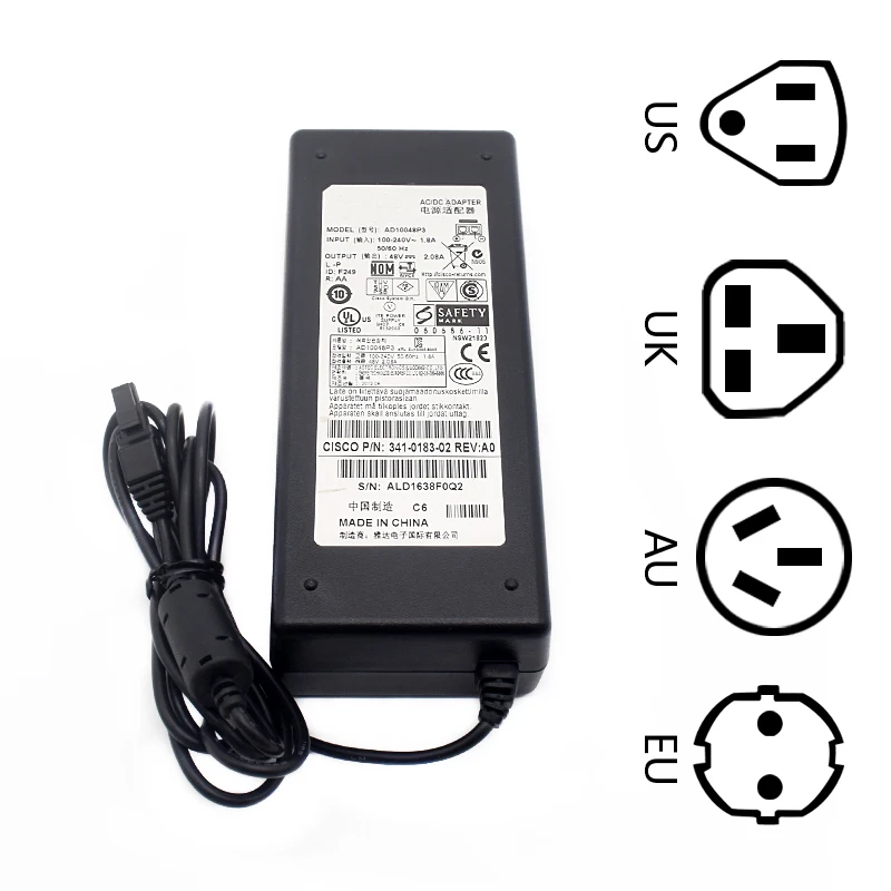 Адаптер переменного тока для Cisco ASA 5505 WLC2106-б/у | Электроника