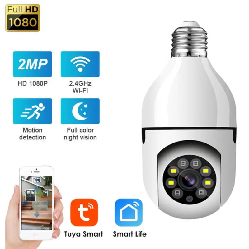 

Tuya 1080P HD Camera Video Surveillance Wifi 360 Security Camera Night Vision for Smart Home Monitoring Outdoor Smart Life APP