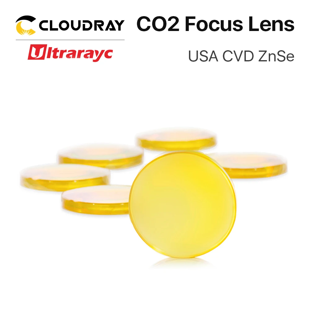 Ultrarayc Фокусирующая линза США CVD ZnSe DIA 12 15 18 19 05 20 FL 38 1 50 8 63 5 76 2 127 мм для CO2 лазерной