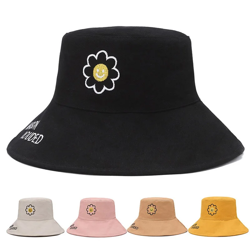

Панама с крупными полями для мужчин и женщин, хлопковая шляпа с вышивкой и логотипом, для рыбалки, летняя
