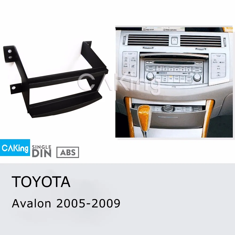 Одна Din Автомобильная панель радио для Toyota Avalon 2005 2009 Dash Kit установка Монтажная