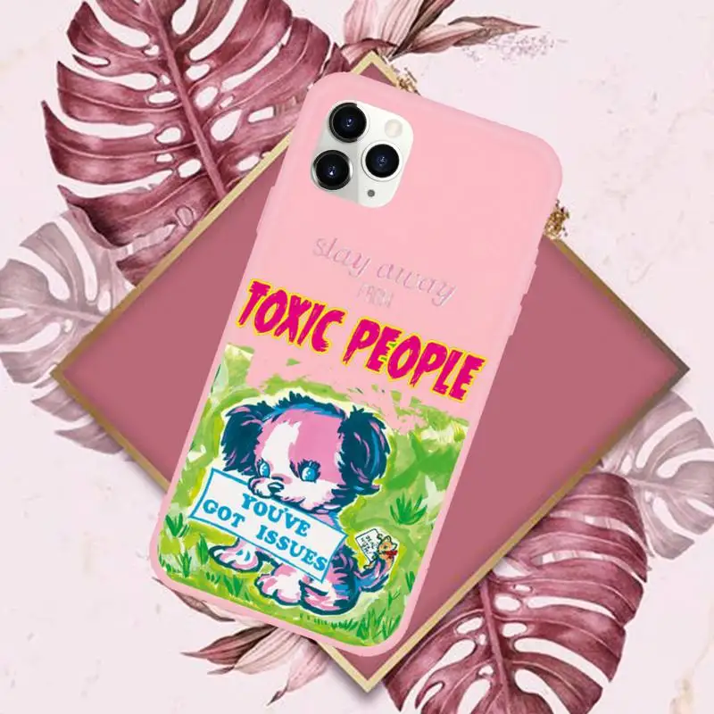 

gifts Sheep Art Dog My Life is Crap Phone Case Candy Color for iPhone 6 7 8 11 12 s mini pro X XS XR MAX Plus