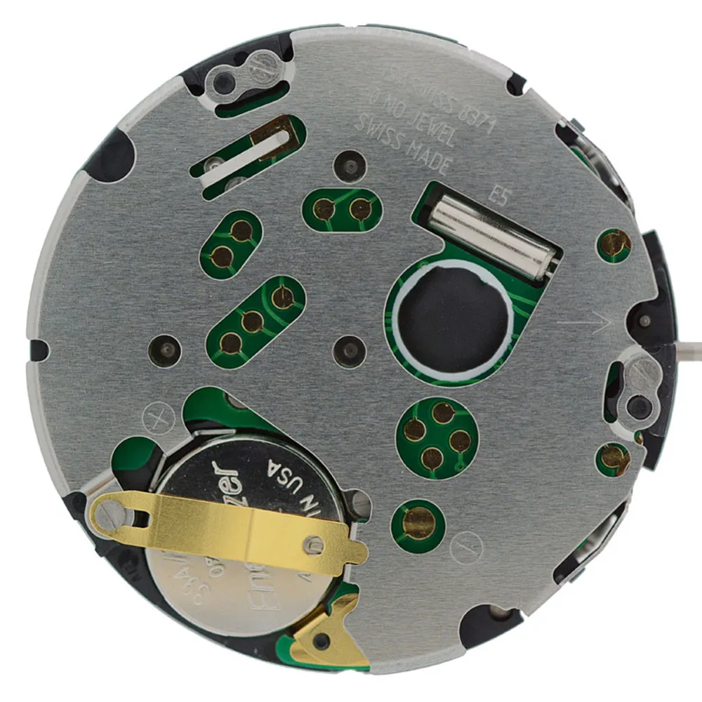 

5.5mm Thickness 3-Eye Quartz Movement Date @ 4:30 For ISA 8371/2220 Watch Replacement Spare Parts