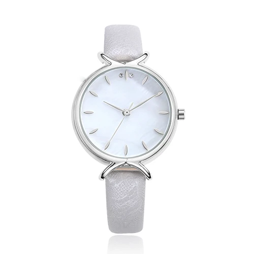 

2021 Women Rhinestone Watches Lady Rotation Dress Watch brand Real Leather Band Big Dial Bracelet Wristwatch Crystal Watch NO.2