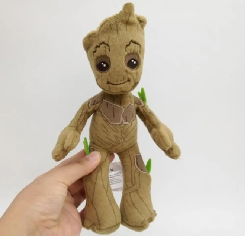 Детская игрушка высокое качество 22 см Groot Guardians галактика объем 2 мягкие плюшевые