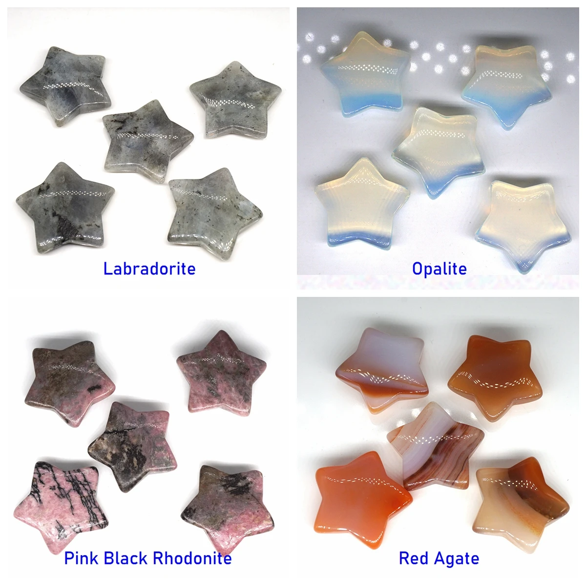 Натуральный хрустальный камень 30 мм