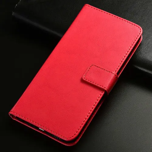 Retro - red Case For Huawei Honor 8 10 20 20i Lite 5C 8X 7X P10 P20 P30 Lite Plus Pro Cover Case Flip Magnetic Matte Leather Cower - Color: Retro - red