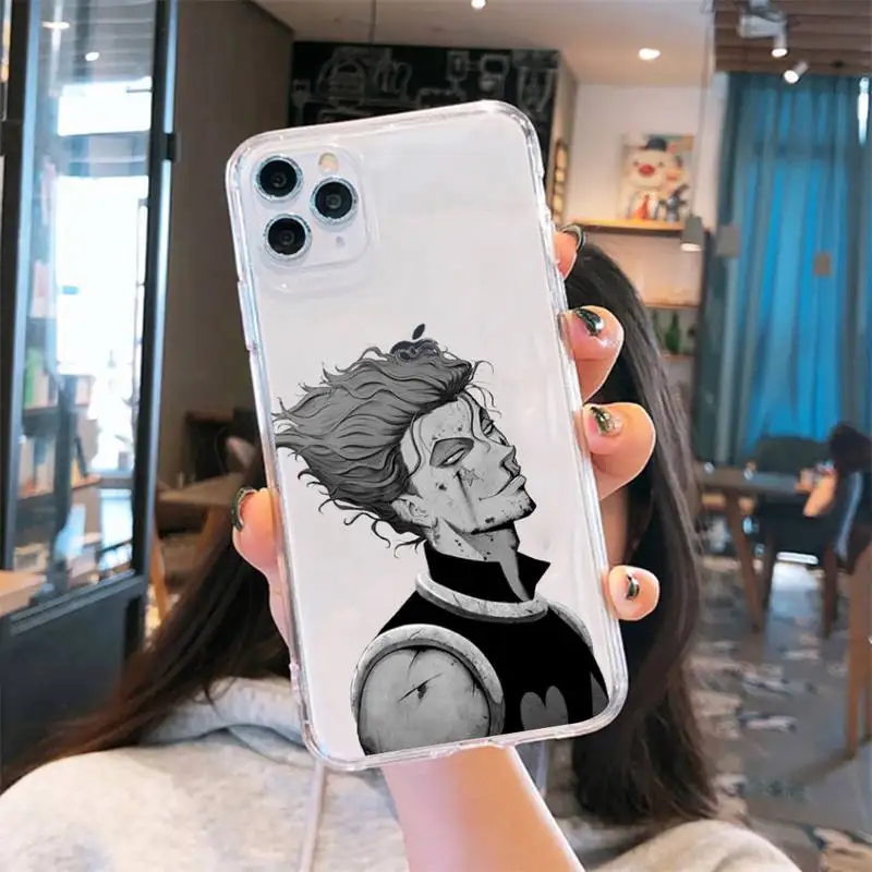 

Hisoka hunter x hunter Phone Case Transparent for iPhone 6 7 8 11 12 s mini pro X XS XR MAX Plus cover funda shell