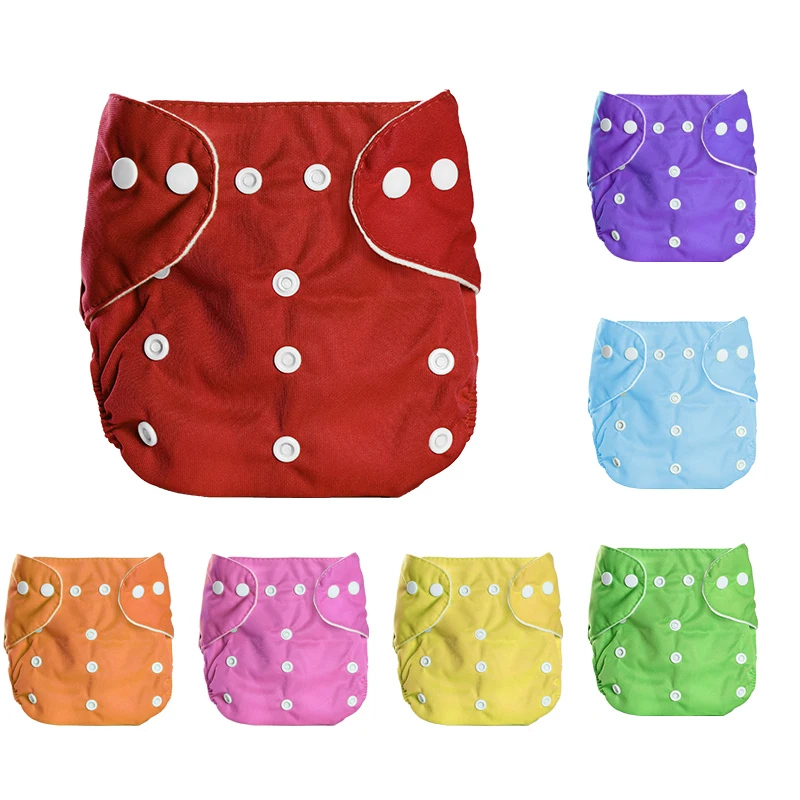 

Baby Washable Reusable Real Cloth Pocket Nappy Diaper Cover Wrap Suits Birth To Potty Nappy Inserts Cloth Diapers Baby One Size