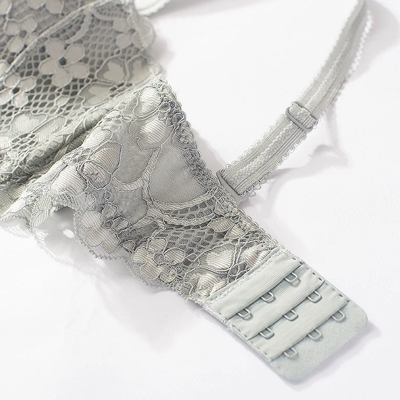 Комплект женского кружевного нижнего белья с чашкой пуш ап|Комплекты белья| |