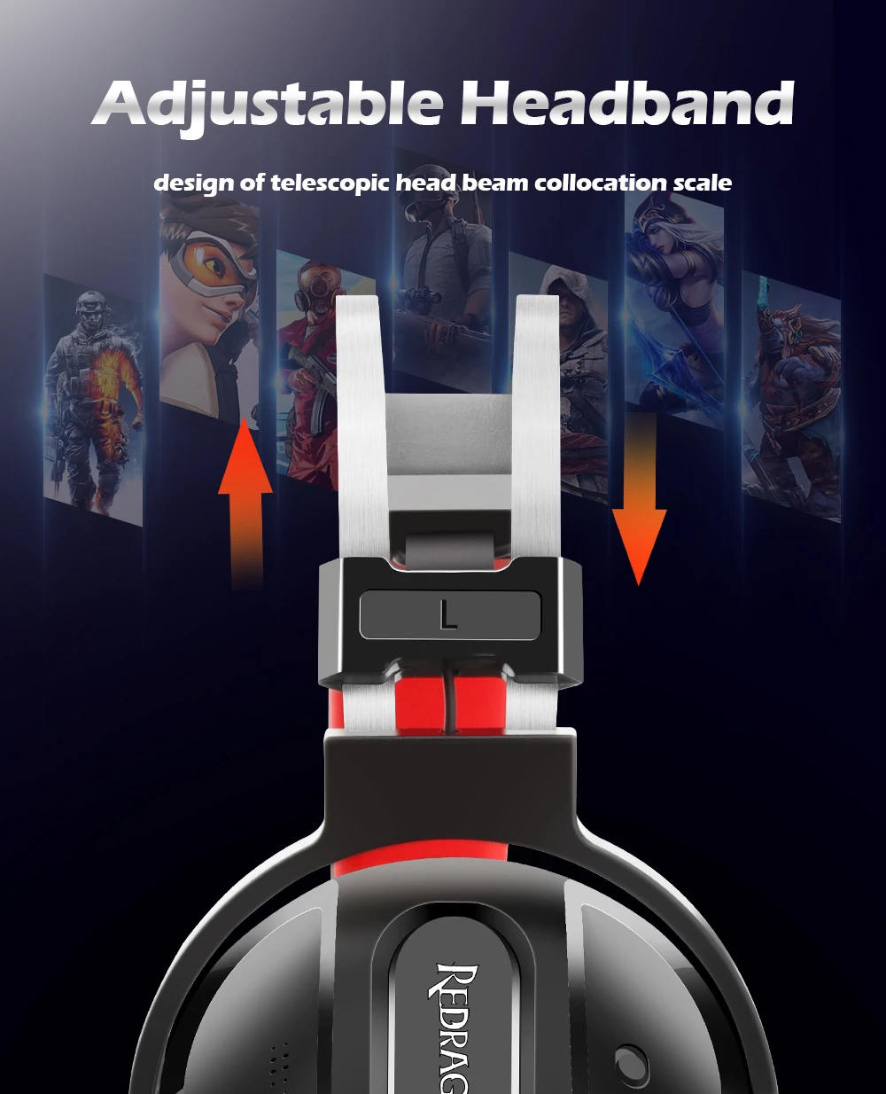 Redragon LADON H990 игровая гарнитура 7,1 USB Surround PRO проводная компьютерная гарнитура наушники с микрофоном для MAC PC ноутбука PS4