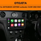 Автомагнитола для MITSUBISHI AIRTREK Outlander, мультимедийная стерео-система на Android 10, с видеоплеером, GPS, 6 ГБ ОЗУ, 2002 Гб ПЗУ, для MITSUBISHI AIRTREK Outlander 128