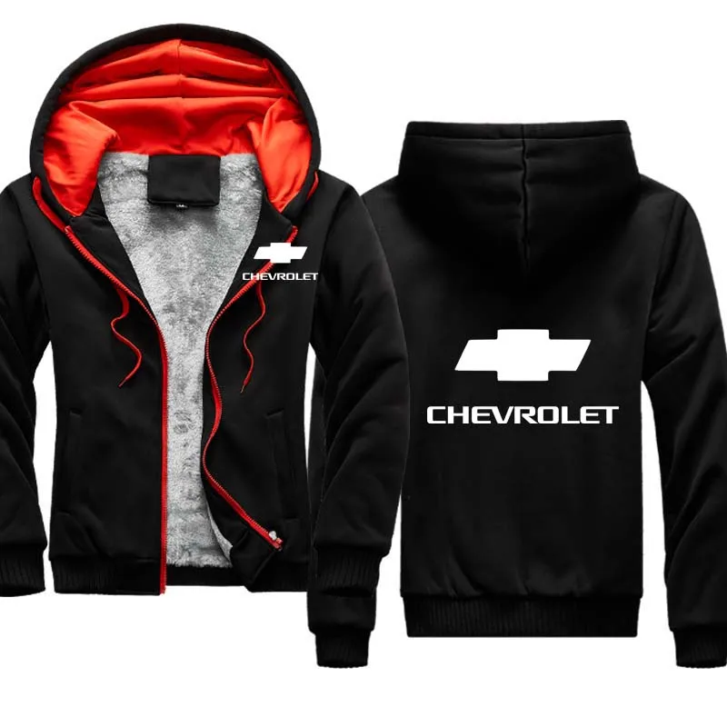 

Winter Fashion Men's Hoodie Chevrolet Motor Car Logo printing cotton Fashion Men's Hoodie jacket