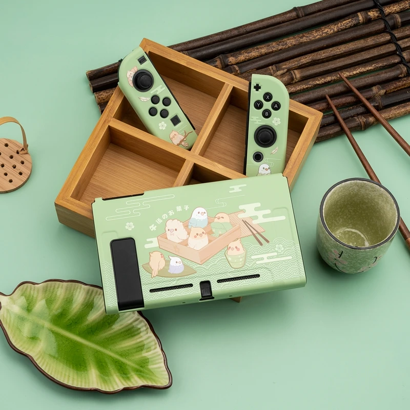 Geekshare Nintendo Switch Милый Попугай малыш мультфильм сказочная Лига десерт ТПУ мягкий