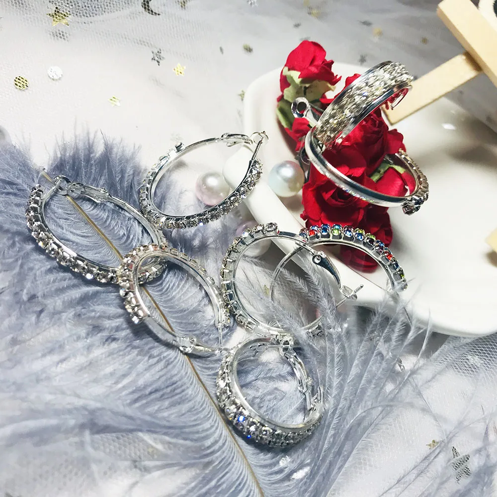 

Round Earrings for Women Earring Accessories Korean Ear Rings Earings Fashion Jewelry 2020 Christmas Aretes de Mujer