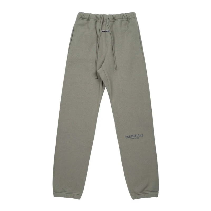 

Autumn Winter Matcha Green Coffee Brown Pants USA 3M Reflective Trousers Casual Sweatpants Men Women Jogger