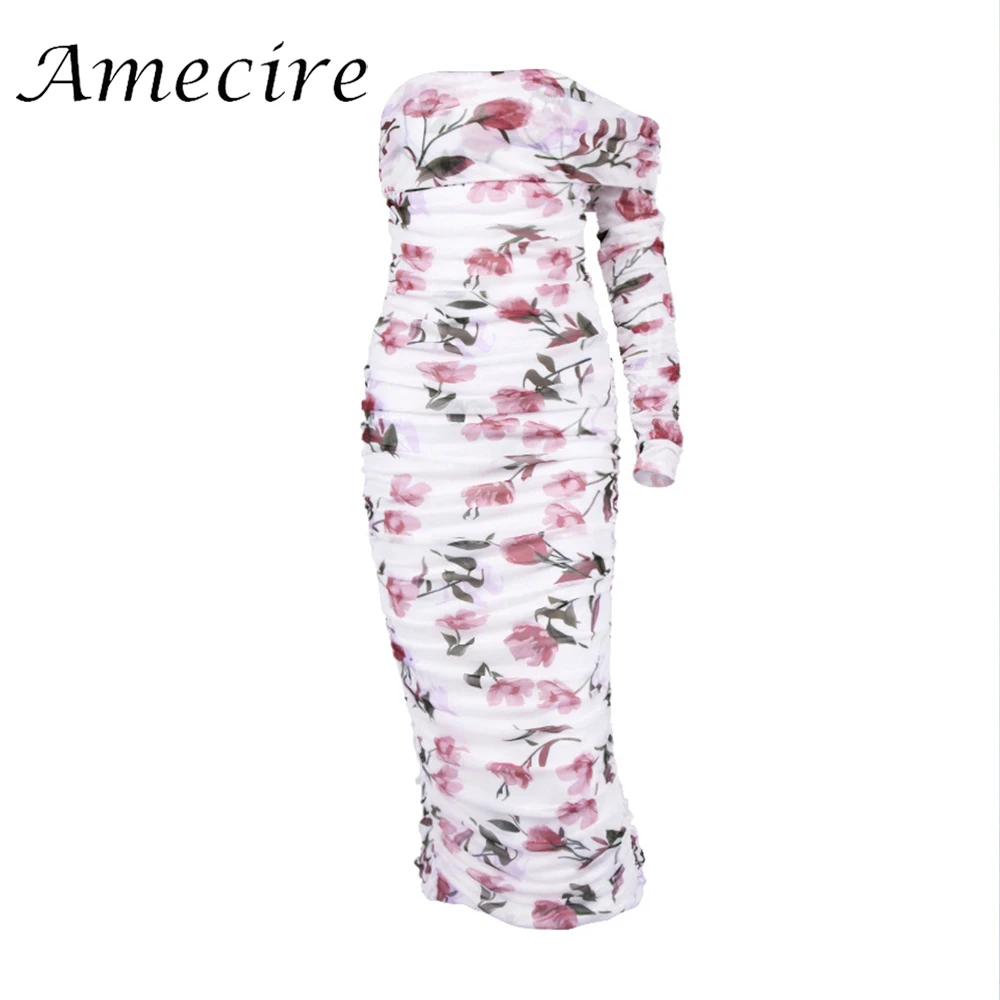 

Женское платье с цветочным принтом, без рукавов