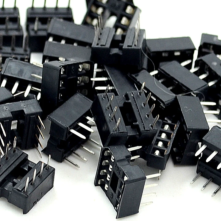 8pin DIP ИС адаптер припоя Тип 8 Pin 20 шт | Электронные компоненты и принадлежности