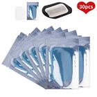 30 шт. гелевые подушечки для тренажера Ems, наклейки для живота, АБС-пластик, тренажер для живота, гидрогель для бедер, живота, стимулятор мышц, массажный патч