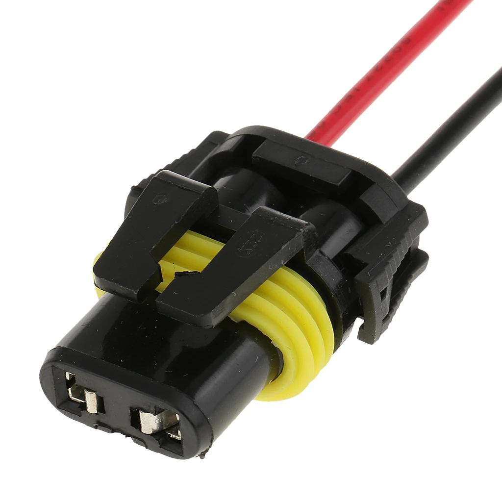 

10 Pieces 9005 Headlight Fog Light Adapter Harness Socket Wiring Connector