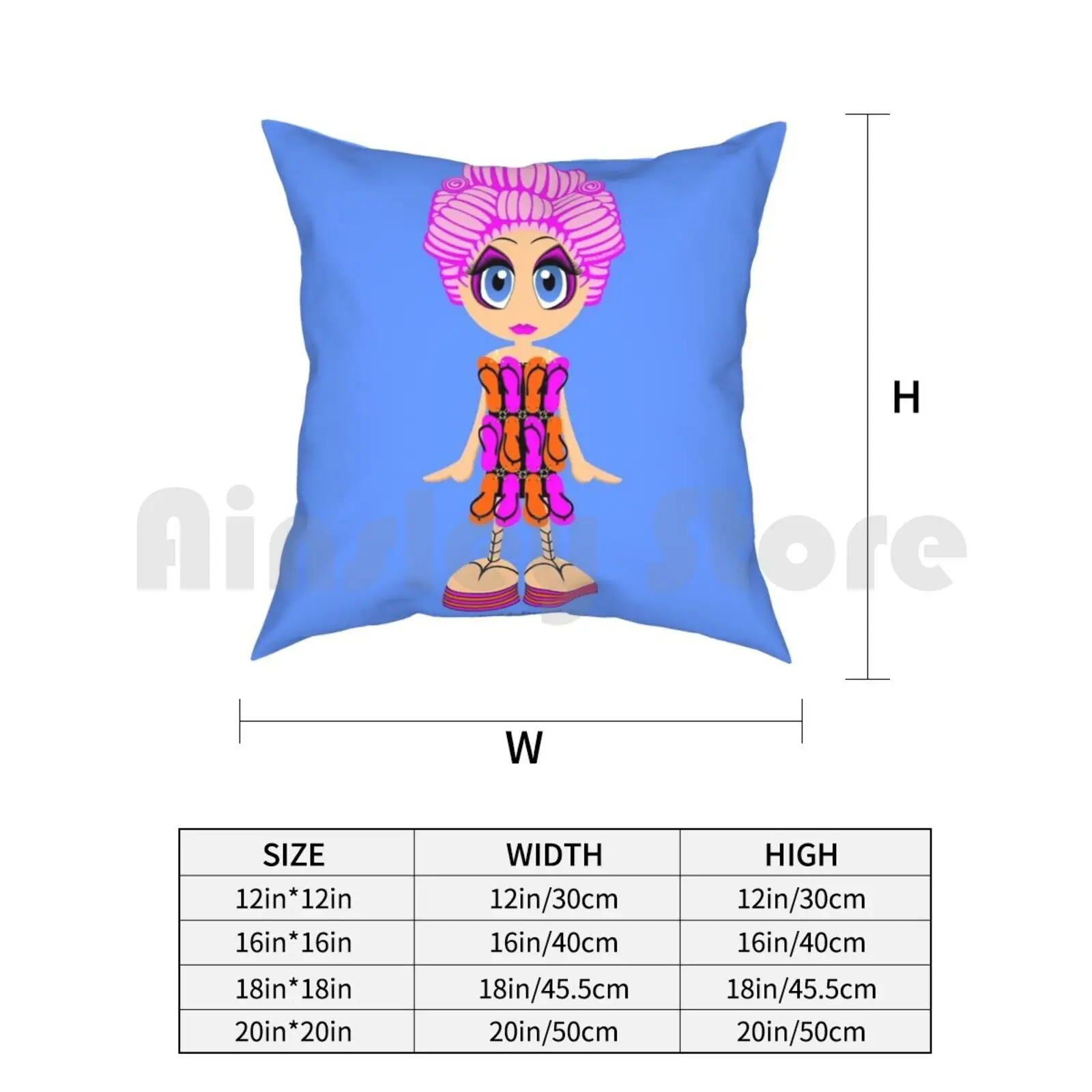 Наволочка для подушки в стиле платья Flip-Flop с печатным рисунком для дома, мягкая DIY обложка, Flip Flop Priscilla Queen Desert Flipflop Movie.