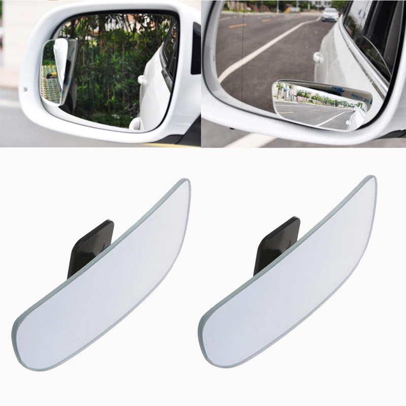 

Adjustable Frameless Wide Angle Convex Blind Spot Rearview Car Mirror