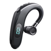q20 bluetooth headset unilateral hanging ear headset led digital display low power consumption hands free stereo wireless heads