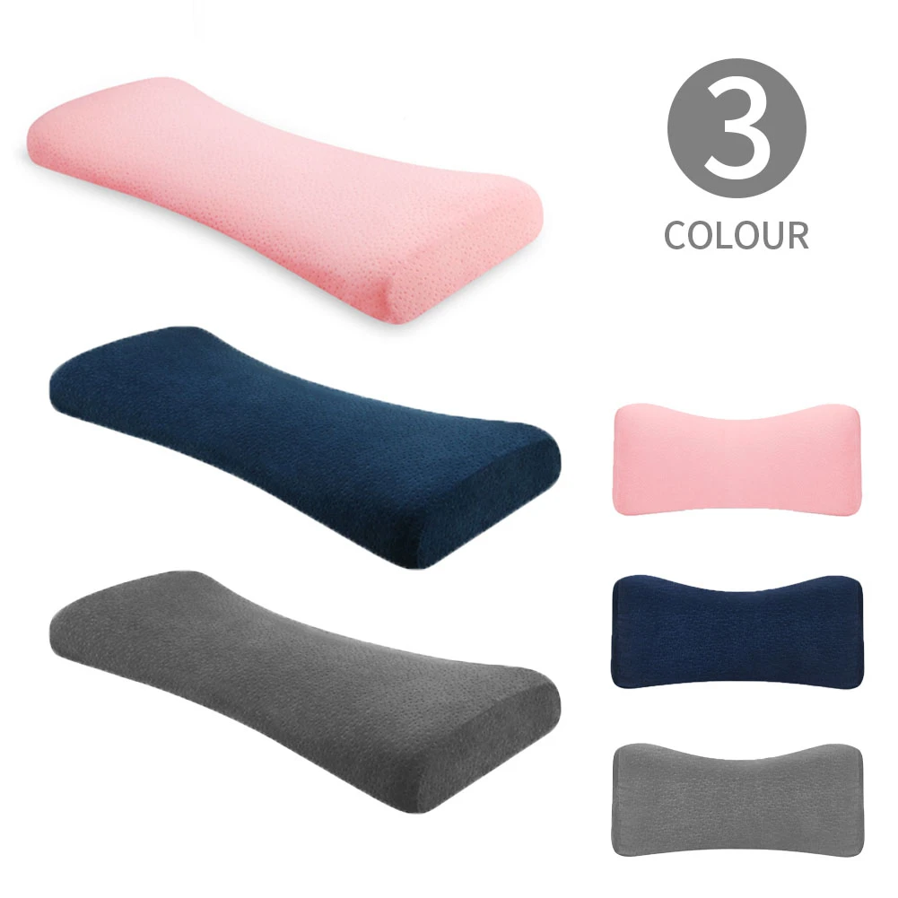 Ортопедическая подушка из пены с эффектом памяти для сна хлопковая поясницы