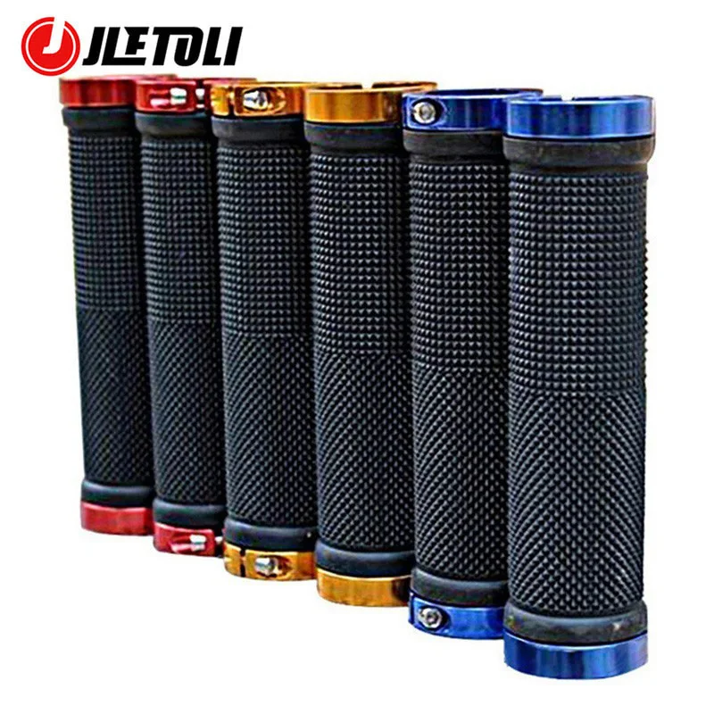 JLETOLI Rubber Anti-Skid Cycling Grips Rubber Road Bike Handlebar Grips MTB Grips Bicycle Grips Bike Parts 5 Colors