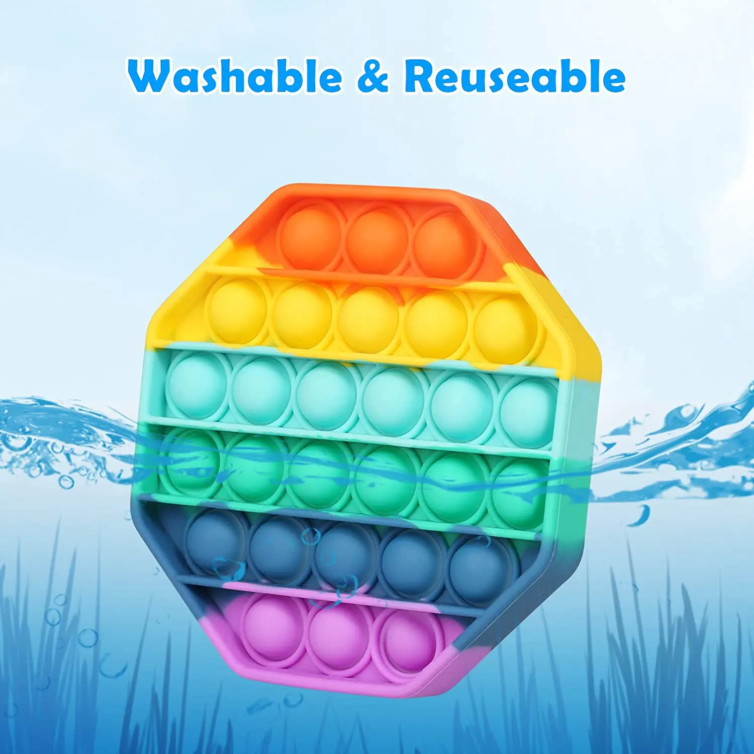 

Toys Popit Game For Adult Kid Push Bubble Squeeze Sensory Toy Autism Special Needs Stress Reliever Popoit Figet Speelgoed