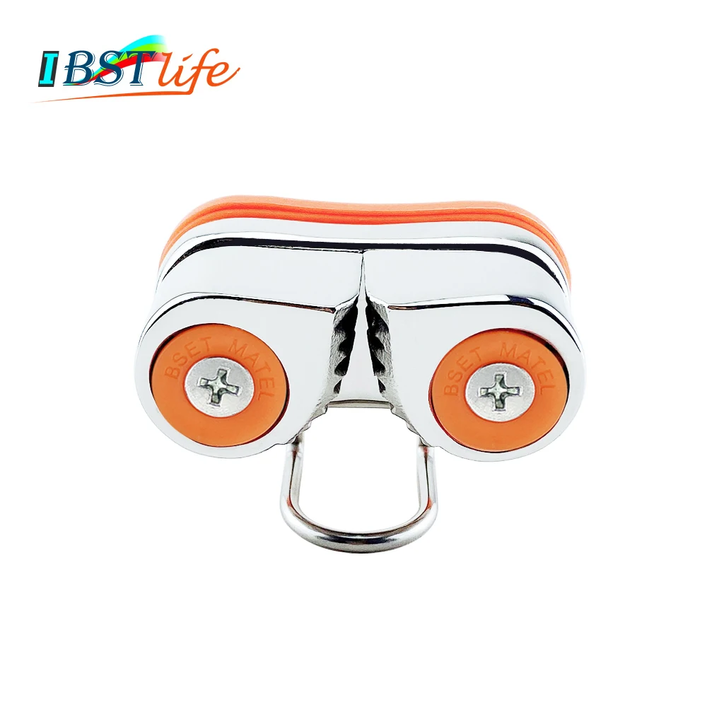

316 Stainless Steel 2 Row Matic Ball Bearing Cam Cleat leading Ring Pilates Equipment Boat Fast Entry Rope Wire Fairlead Sailing