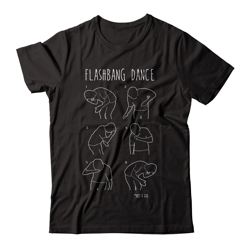 

Summer funny print men tshirt women n0thing Flashbang Dance Apparel