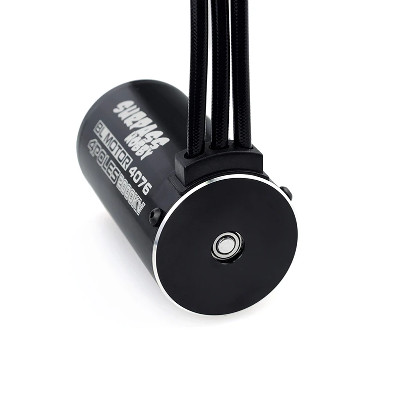 Бесщеточный двигатель SURPASSHOBBY 120A ESC + 4076 2000KV водонепроницаемый без датчика для 1:8