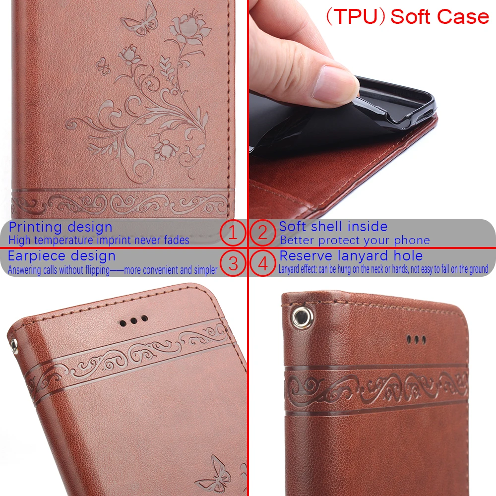 Флип-кошелек для LEAGOO S8 Pro чехол 5 9 дюйма 18:9 Android 7 0 восьмиядерный смартфон MTK6757 6 ГБ 64