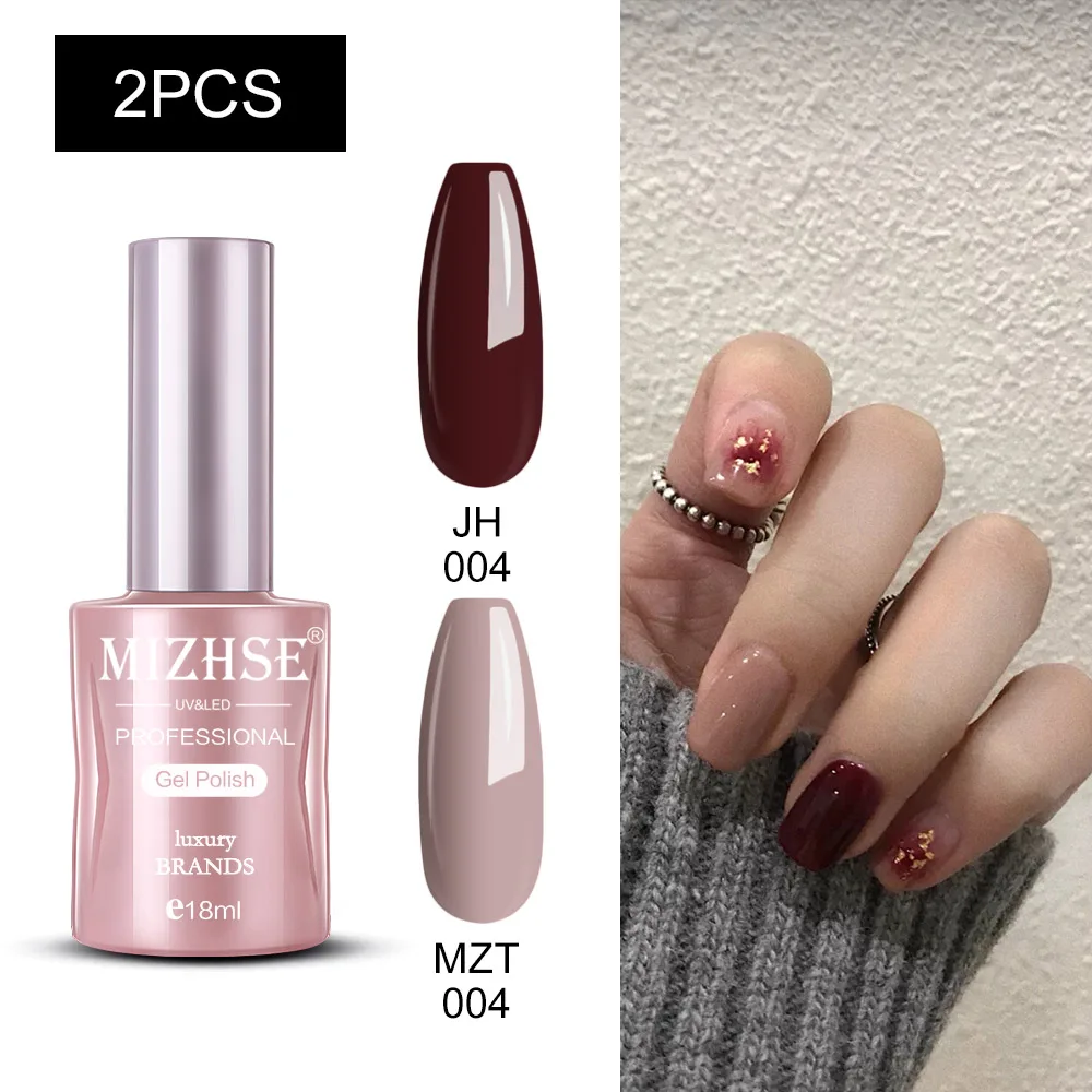 MA-2GELS-06 MIZHSE 18 мл УФ-гель Лаки лак для ногтей Гибридный маникюрный гель для ногтей для замочить off White грунтовка лаки для ногтей УФ-гель l лак 1/2 шт - Цвет: MA-2GELS-06