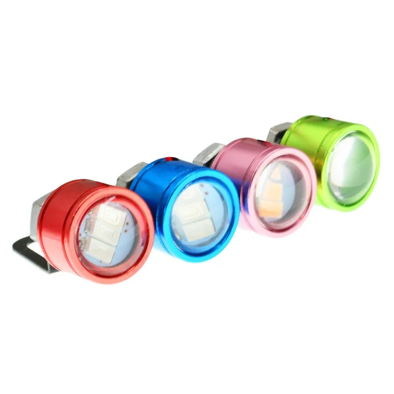 

1 Pair Motorcycle LED Light Bulbs 12V Rearview Mirror Flashing Blinker Lamps 3LED Eagle Eye Lamp Bulb Universal