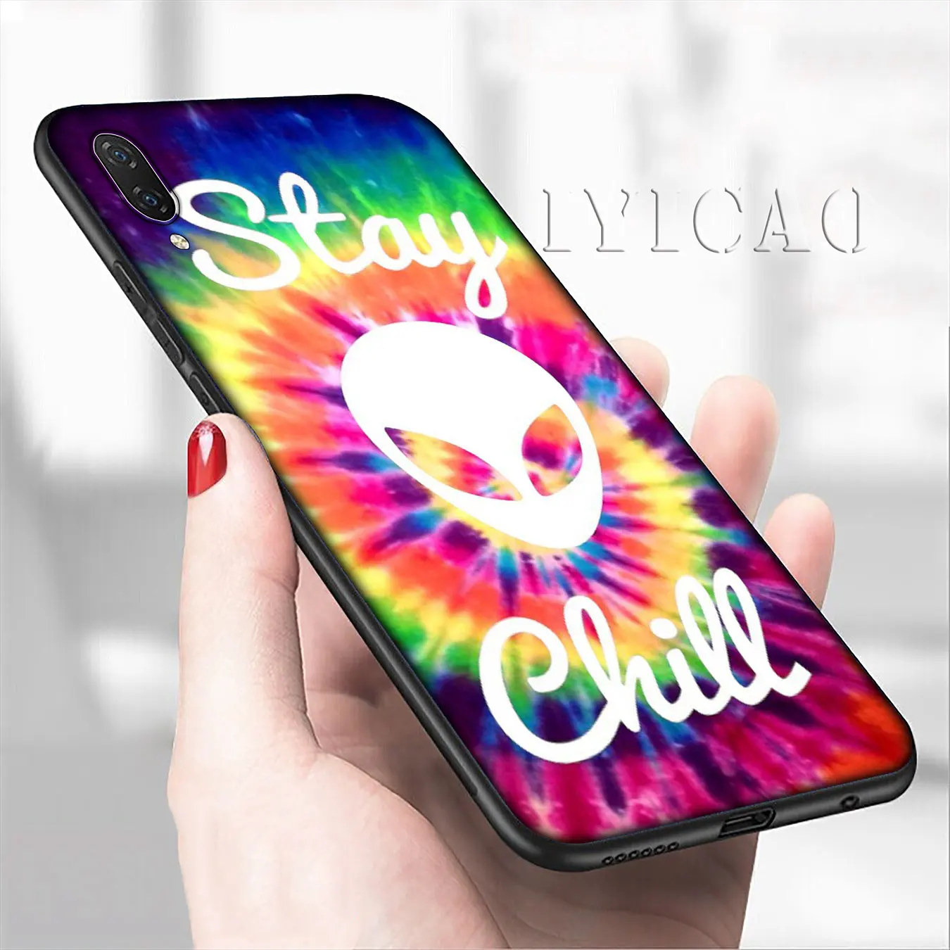 Мягкий чехол для телефона Trippy Tie Dye Peace Alien Xiaomi Mi 10 9 9T A3 Pro CC9 CC9E 8 SE A2 Lite A1 6 pocophone f1 Mi10 |