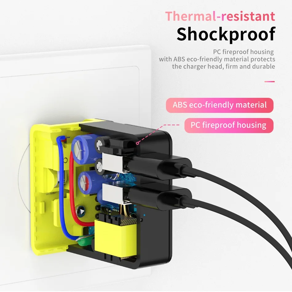 ROCK EU Plug 4A Max 4 порта USB быстрое зарядное устройство для iPhone Зарядка для samsung iPad Xiaomi телефон путешествия настенное зарядное устройство адаптер