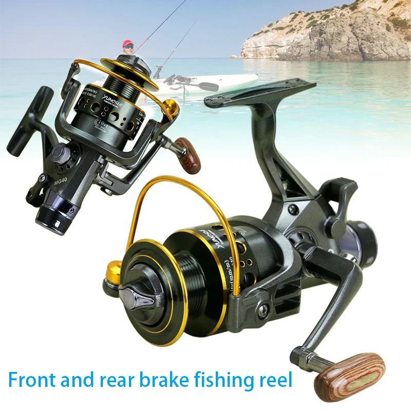 

Newly Spinning Fishing Reels Smooth Powerful Baitcast Tackle Accessories for Saltwate Fresh Water