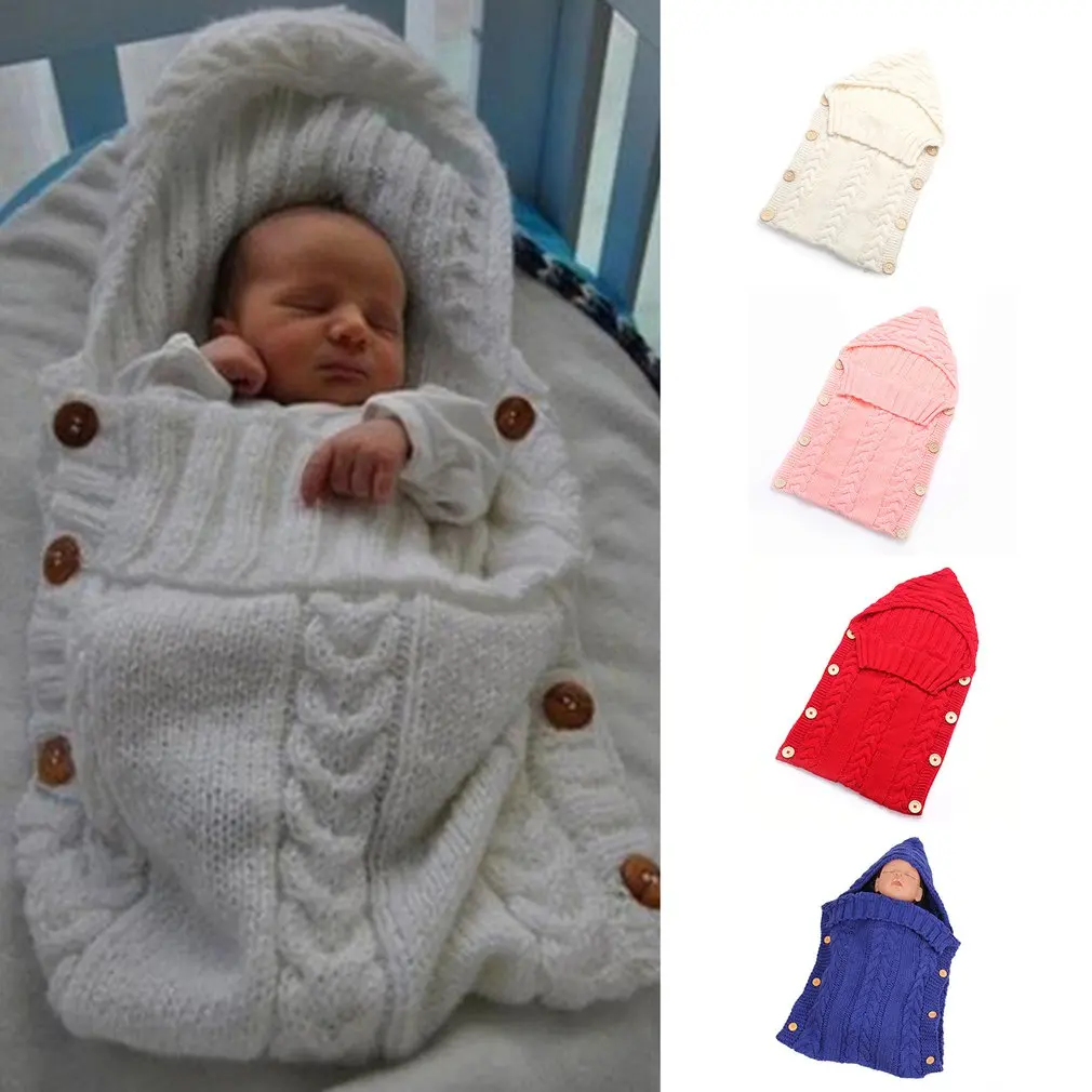 

newborn baby sleeping bag winter warm sleeping bag envelope stroller blanket with buttons for babies swaddling blanket