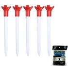 5 шт.пакет Ти для гольфа Fly мяч тройник 83 мм для водителя Фарватер гибриды мяч для гольфа Пластик держатель