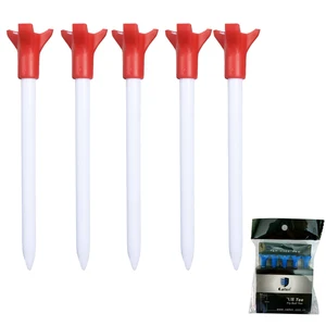 5 шт.пакет Ти для гольфа Fly мяч тройник 83 мм для водителя Фарватер гибриды мяч для гольфа Пластик держатель