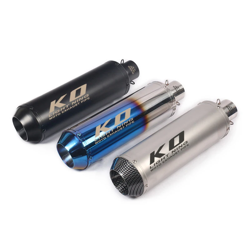 

Выхлопная система из нержавеющей стали для ATV уличного велосипеда, 51 мм, без глушителя, 300 мм