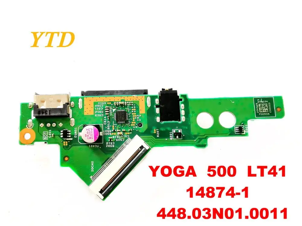Оригинальная USB плата для Lenovo YOGA 500 аудиоплата yoga LT41 14874 1 448.03N01.0011 протестирована