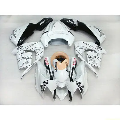 

Wotefusi New ABS Painted Bodywork Fairing Full Set For 2004 2005 Ninja ZX 10R (A)