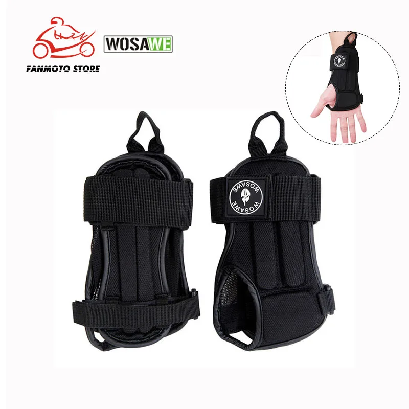 WOSAWE мотоциклы защита ладоней спортивная рук Защита запястья поддержка катания