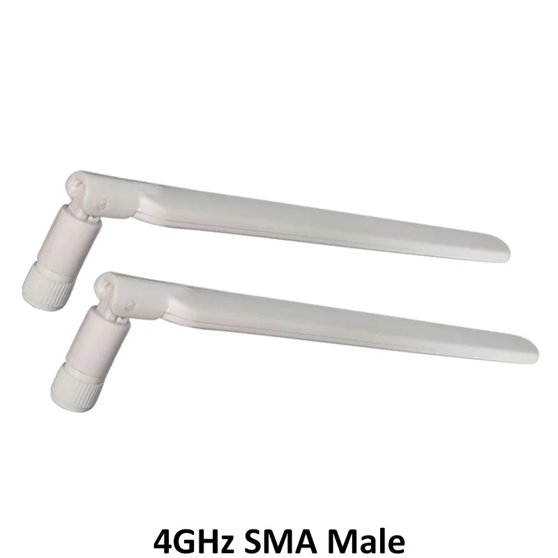 Grandwisdom 5pcs 3G 4G lte antenna 5dbi SMA Male Connector Plug antenne router external repeater wireless modem antene high gain