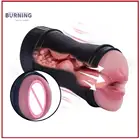 Мужская секс-игрушка настоящая мастурбация влагалища Вагина рот минет мастурбатор устройство для взрослых упражнения на выносливость оральные секс-товары для мужчин